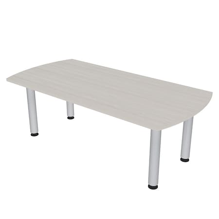 Skutchi Designs 33.5 in W, 59.5 in L, 29 in H, Engineered Wood Top, Ivory HAR-AREC-34X60-PT-26